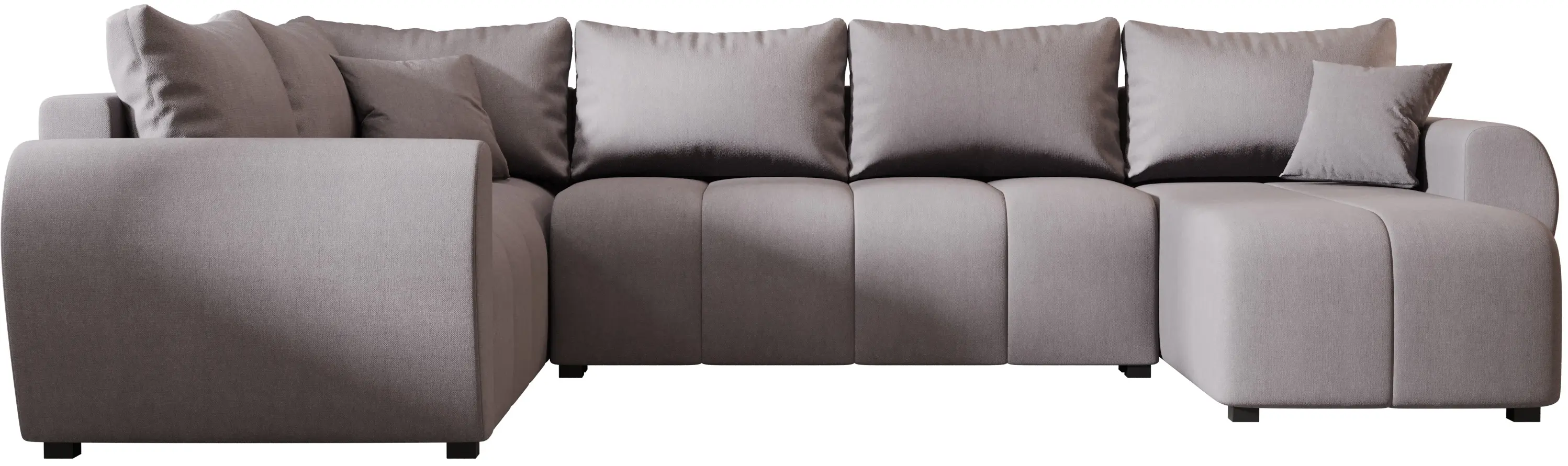 Canapea in forma de U Space Meble Molisa U Plus Cosmic 160 (Gray)