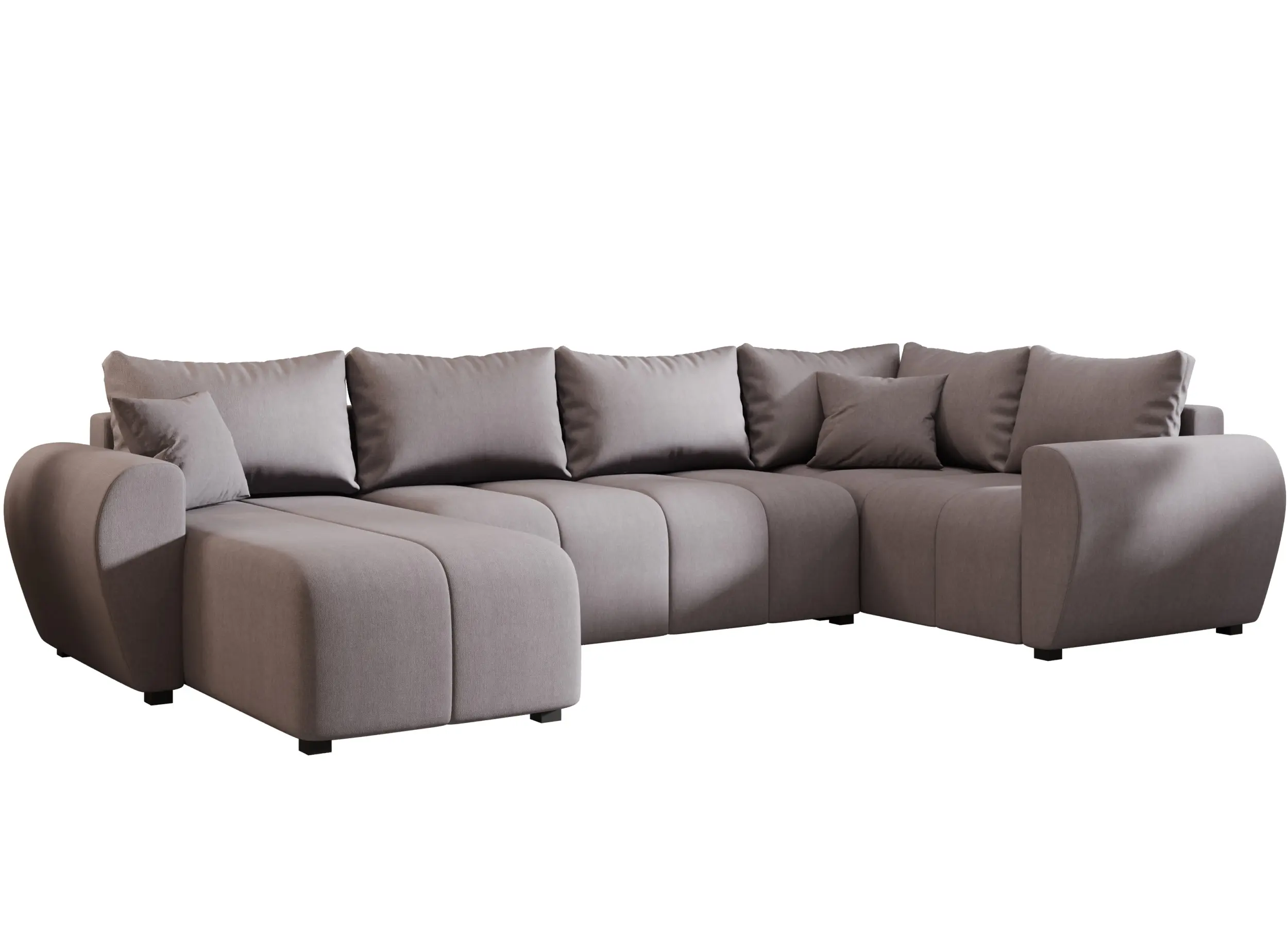 Canapea in forma de U Space Meble Molisa U Plus Cosmic 160 (Grey) - 2