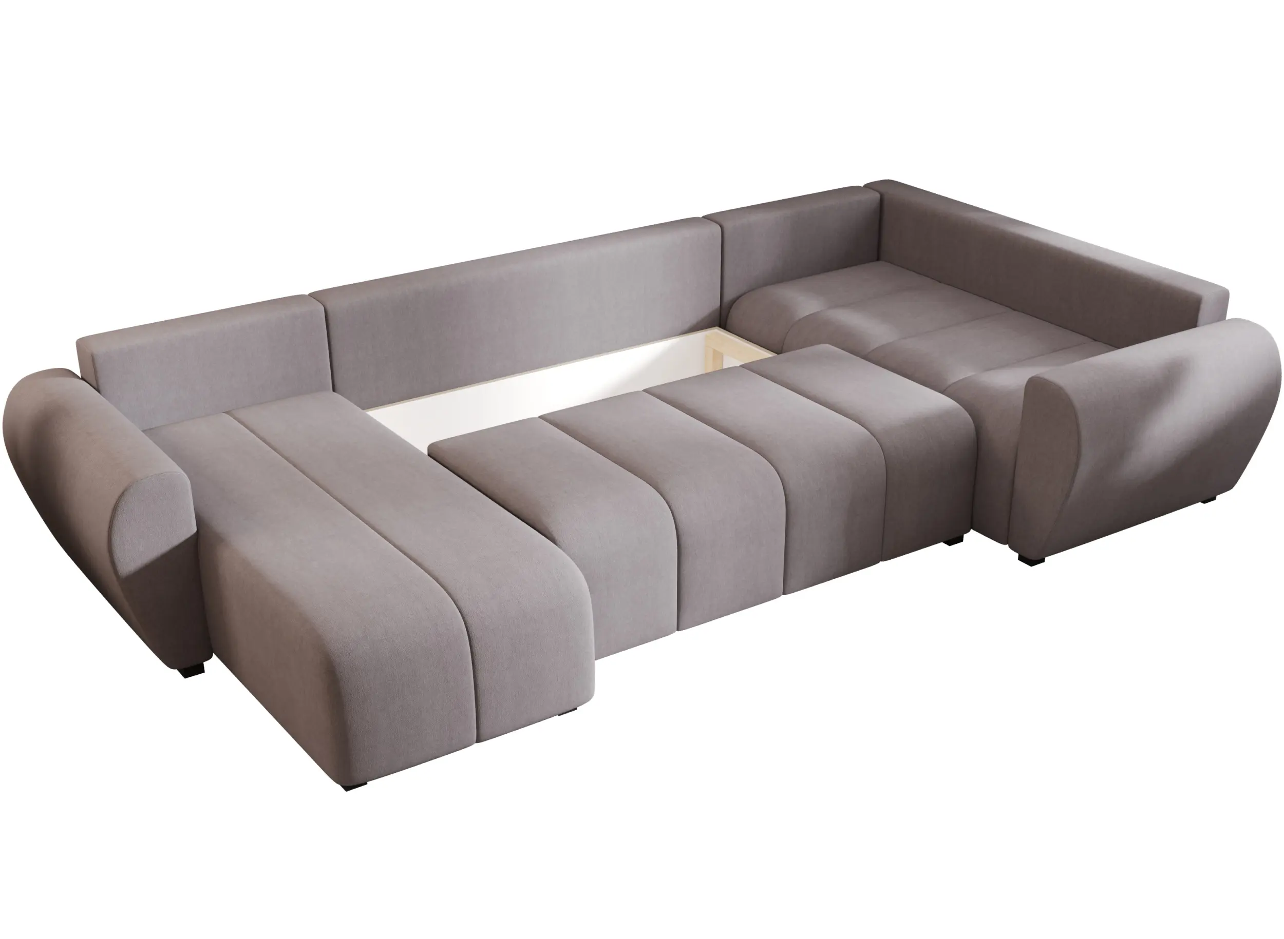 Canapea in forma de U Space Meble Molisa U Plus Cosmic 160 (Grey) - 5