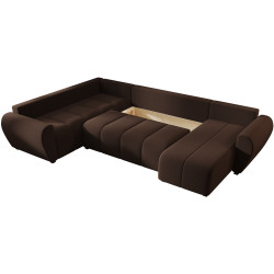 Canapea in forma de U Space Meble Molisa U Plus Cosmic 800 (Brown) Thumb