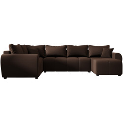 Canapea in forma de U Space Meble Molisa U Plus Cosmic 800 (Brown) Thumb