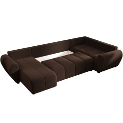 Canapea in forma de U Space Meble Molisa U Plus Cosmic 800 Right (Brown) Thumb