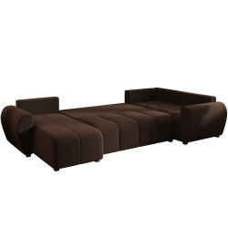 Canapea in forma de U Space Meble Molisa U Plus Cosmic 800 Right (Brown) Thumb