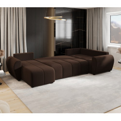 Canapea in forma de U Space Meble Molisa U Plus Cosmic 800 Right (Brown) Thumb