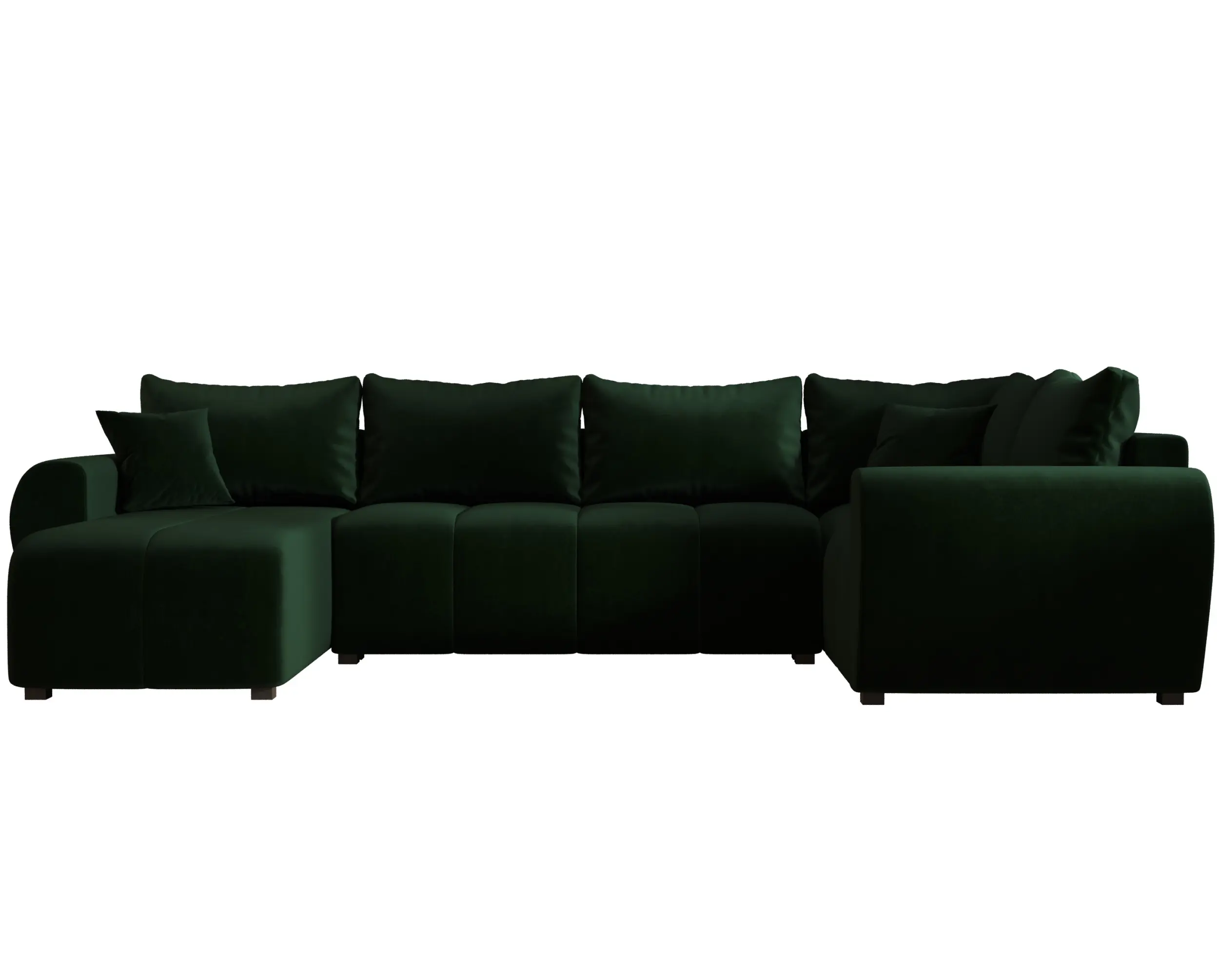 Canapea in forma de U Space Meble Molisa U Plus Itaka 10 Right (Dark Green) - 3