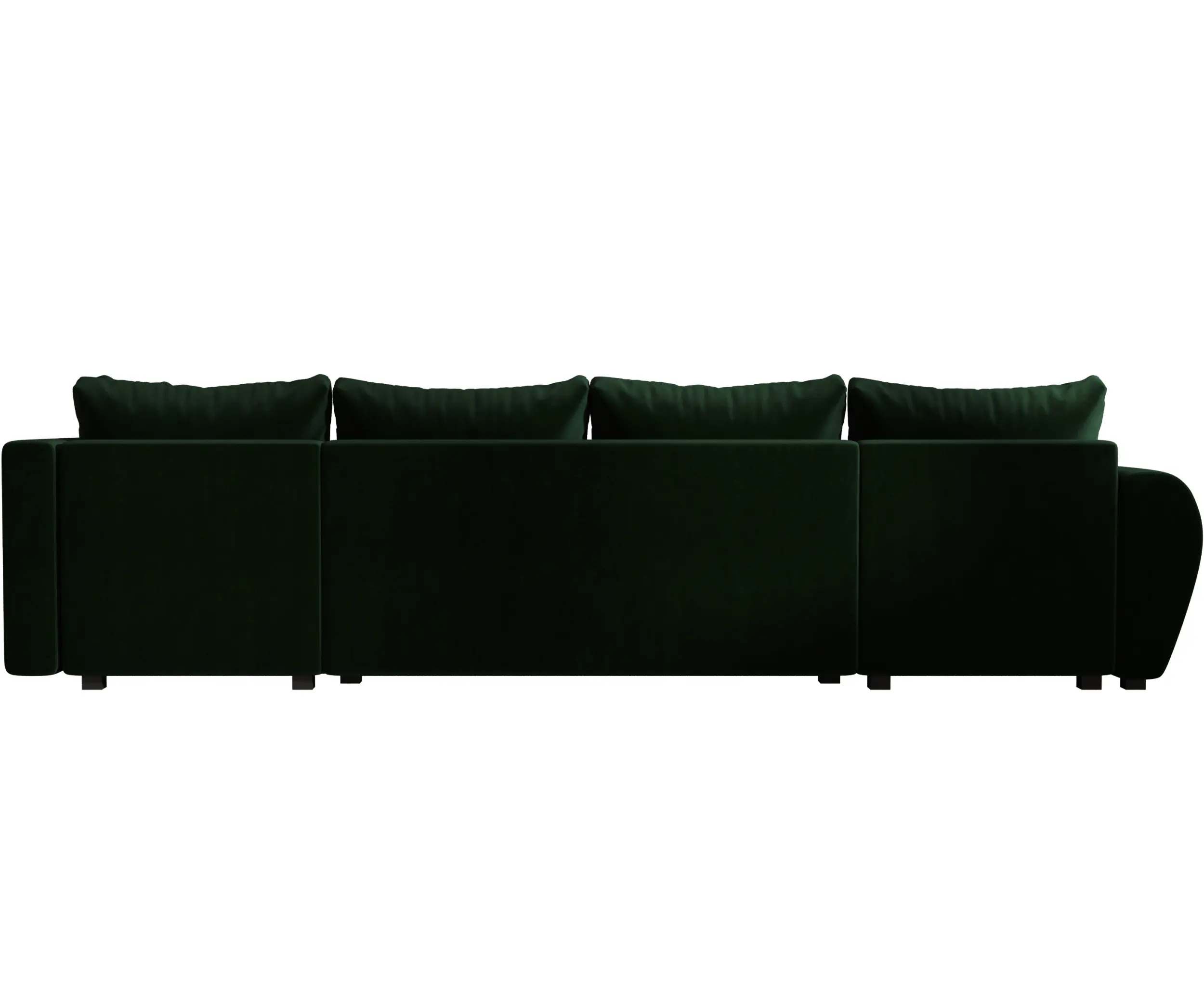 Canapea in forma de U Space Meble Molisa U Plus Itaka 10 Right (Dark Green) - 4