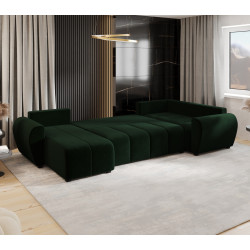 Canapea in forma de U Space Meble Molisa U Plus Itaka 10 Right (Dark Green) Thumb