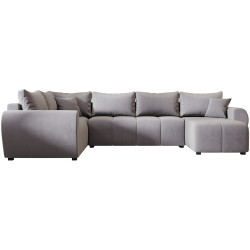 Диван П-образный Space Meble Molisa U Plus Itaka 50 (Gray Light) Thumb