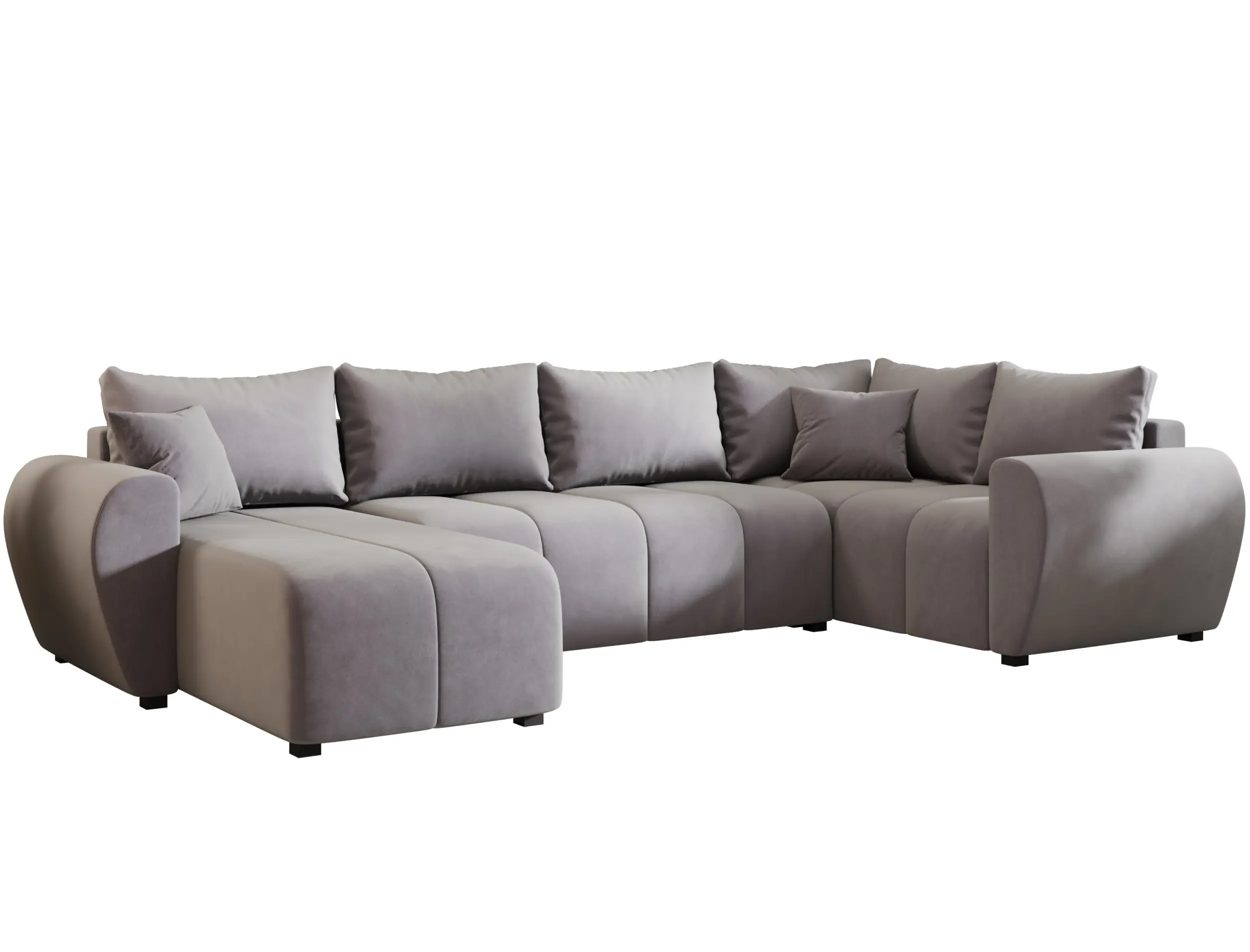 Canapea in forma de U Space Meble Molisa U Plus Itaka 50 Right (Light Grey) - 2