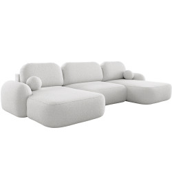 Canapea in forma de U Space Meble Molly U Terra Frotte 0 (White) Thumb