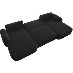 Canapea in forma de U Space Meble Molly U Terra Frotte 14 (Black) Thumb
