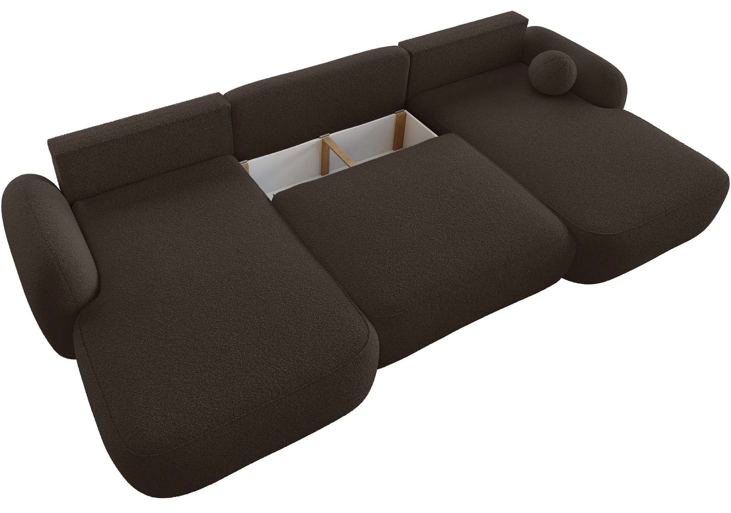 Canapea in forma de U Space Meble Molly U Terra Frotte 29 (Dark Grey) - 4