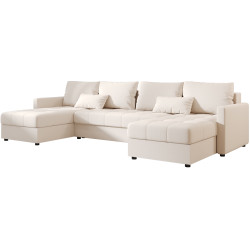 Canapea in forma de U Space Meble Mos U Bis Cosmic 10 (Cream) Thumb