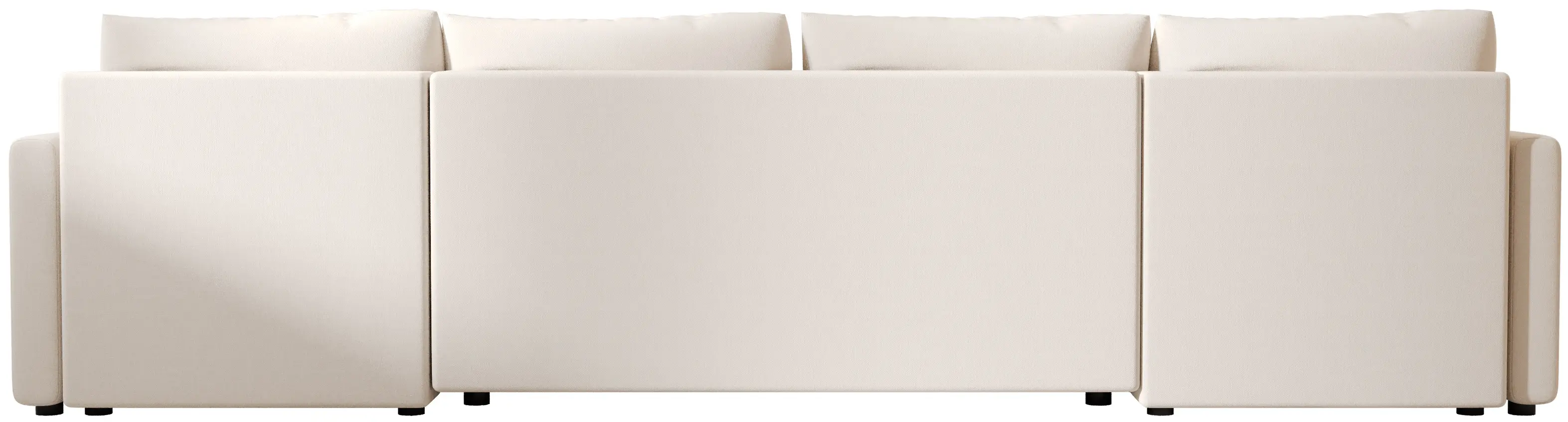 Canapea in forma de U Space Meble Mos U Bis Cosmic 10 (Cream)