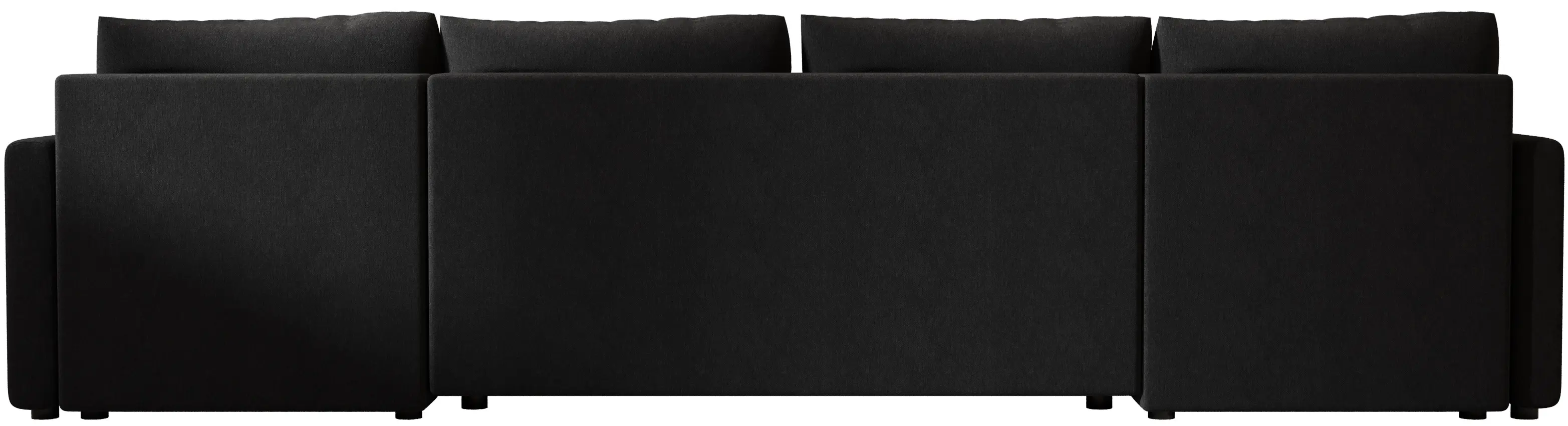 Диван П-образный Space Meble Mos U Bis Cosmic 100 (Black)