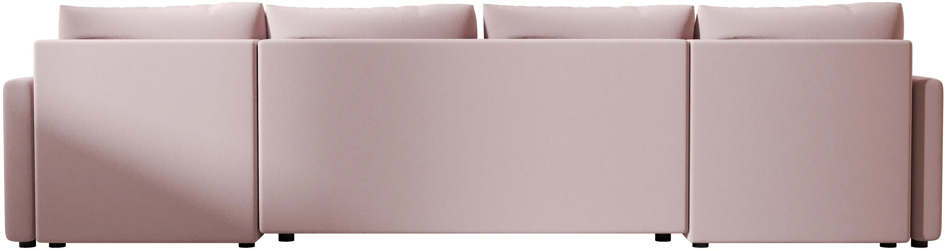 Canapea in forma de U Space Meble Mos U Bis Cosmic 14 (Powder Pink)