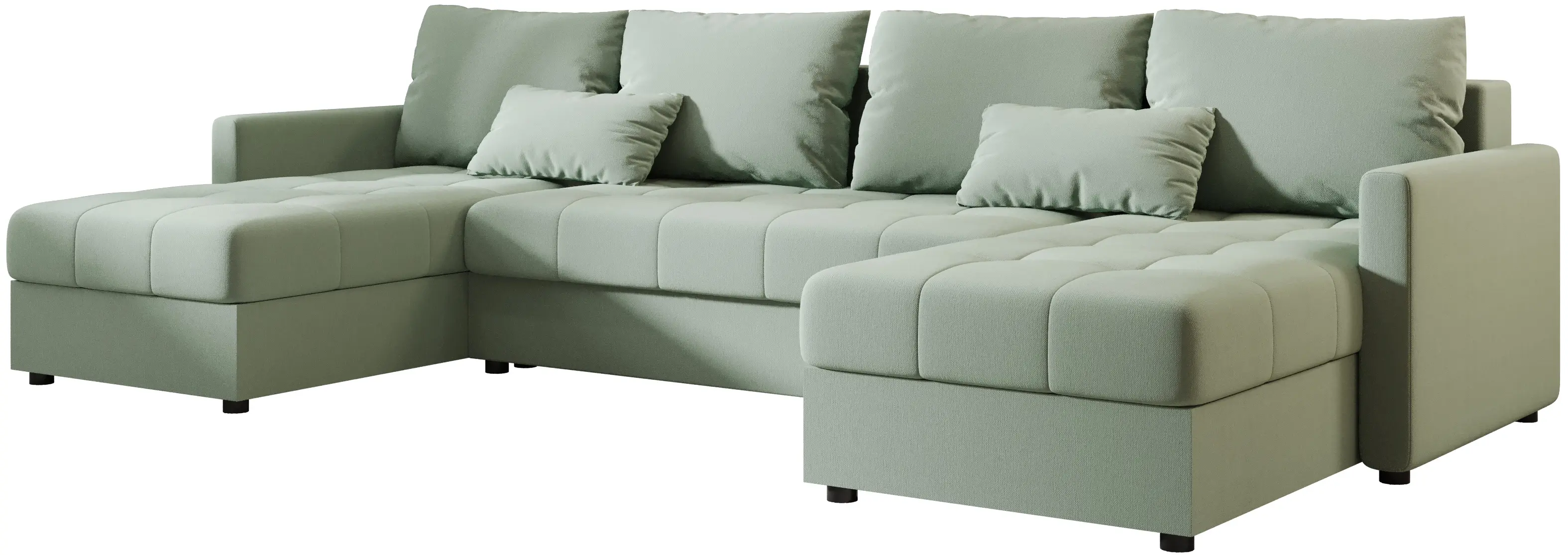 Canapea in forma de U Space Meble Mos U Bis Cosmic 16 (Mint)