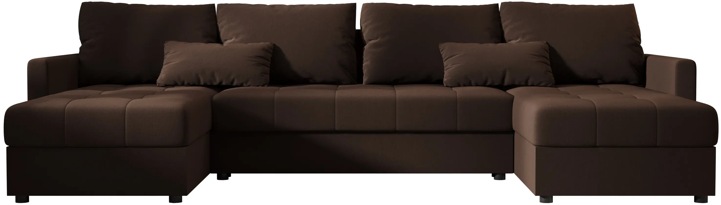 Canapea in forma de U Space Meble Mos U Bis Cosmic 800 (Brown)