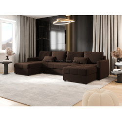 Canapea in forma de U Space Meble Mos U Bis Cosmic 800 (Brown)