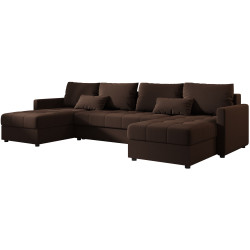 Canapea in forma de U Space Meble Mos U Bis Cosmic 800 (Brown) Thumb