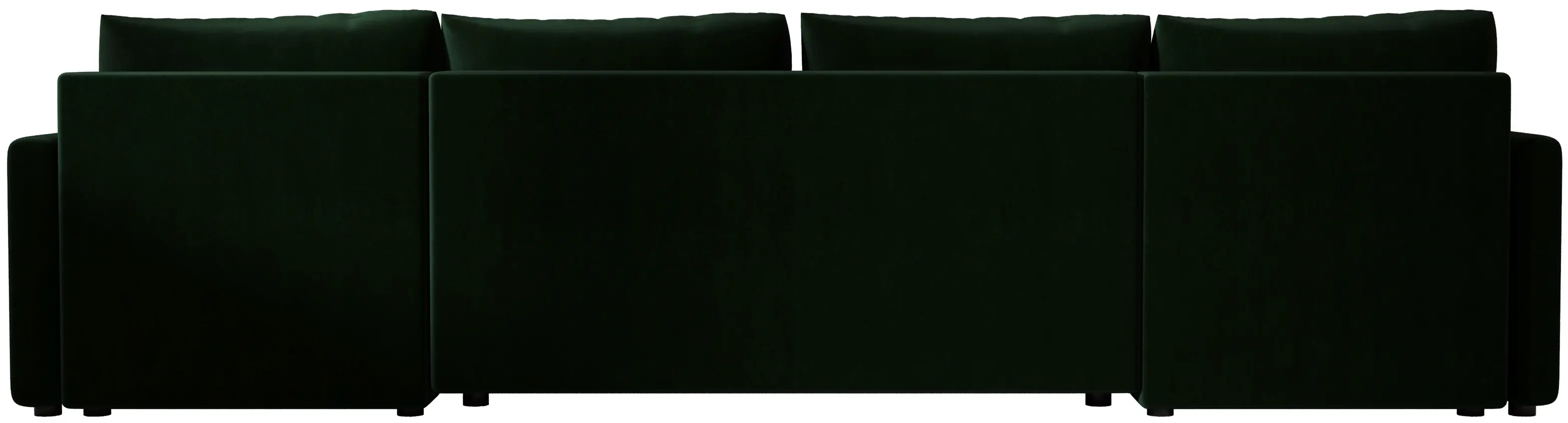 Canapea in forma de U Space Meble Mos U Bis Itaka 10 (Green Dark)