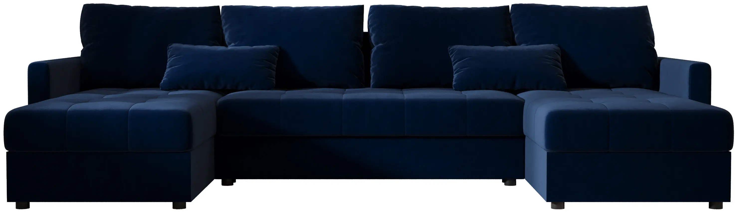 Canapea in forma de U Space Meble Mos U Bis Itaka 11 (Blue)