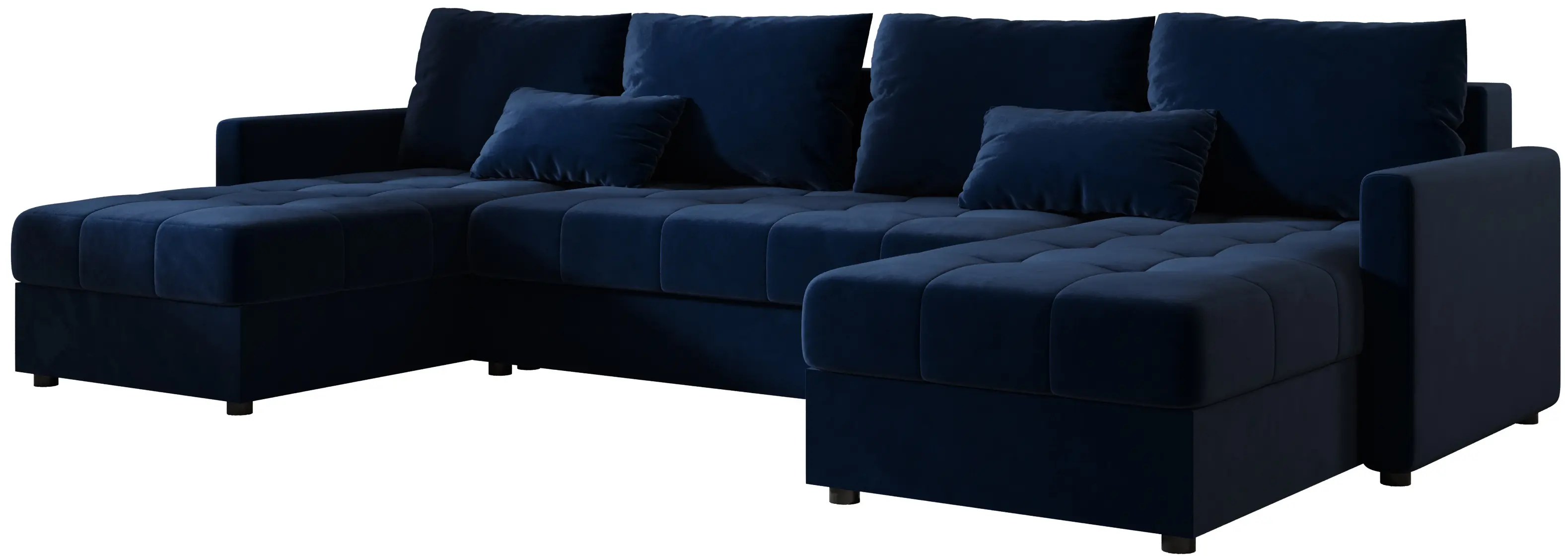 Canapea in forma de U Space Meble Mos U Bis Itaka 11 (Blue)