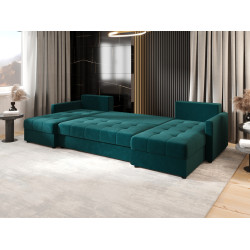 Canapea in forma de U Space Meble Mos U Bis Itaka 39 (Turquoise Dark) Thumb