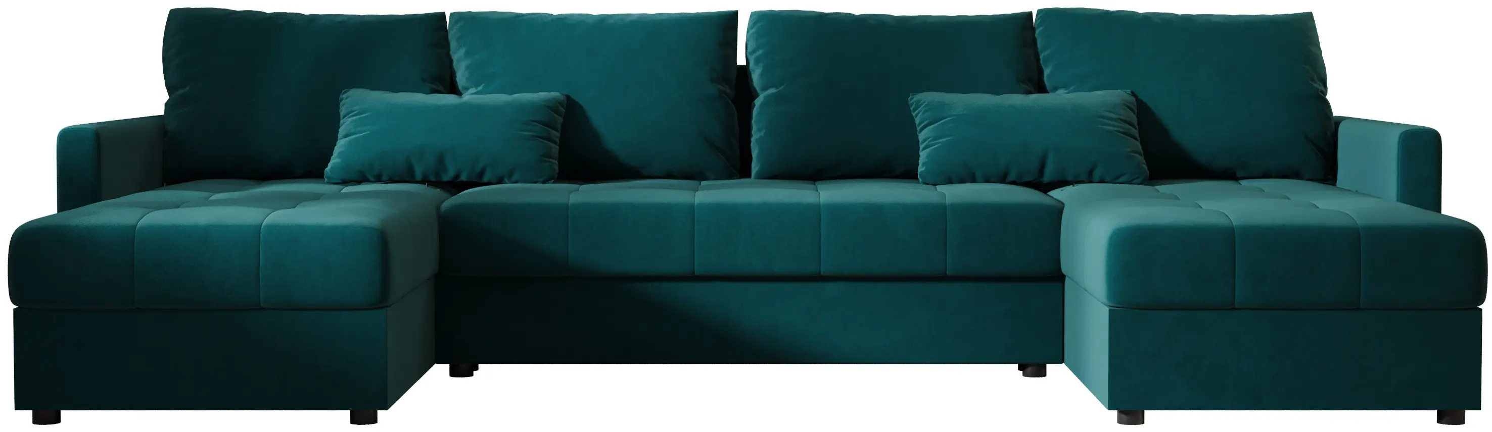 Canapea in forma de U Space Meble Mos U Bis Itaka 39 (Turquoise Dark)