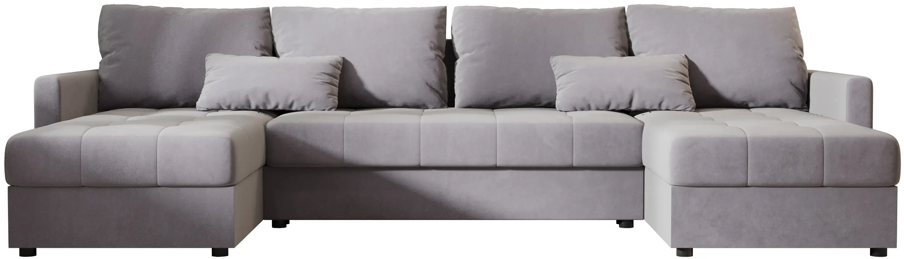 Canapea in forma de U Space Meble Mos U Bis Itaka 50 (Gray Light)