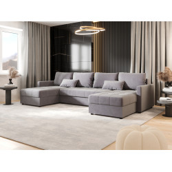 Canapea in forma de U Space Meble Mos U Bis Itaka 50 (Gray Light)