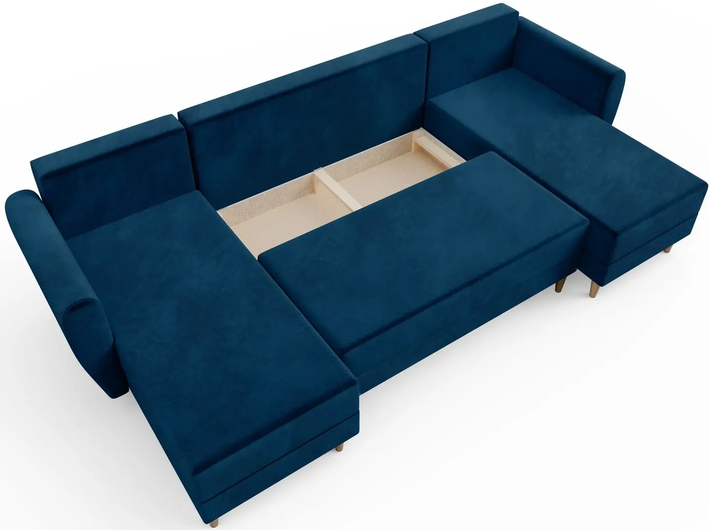 Диван П-образный Space Meble Palermo U Itaka 11 (Blue)