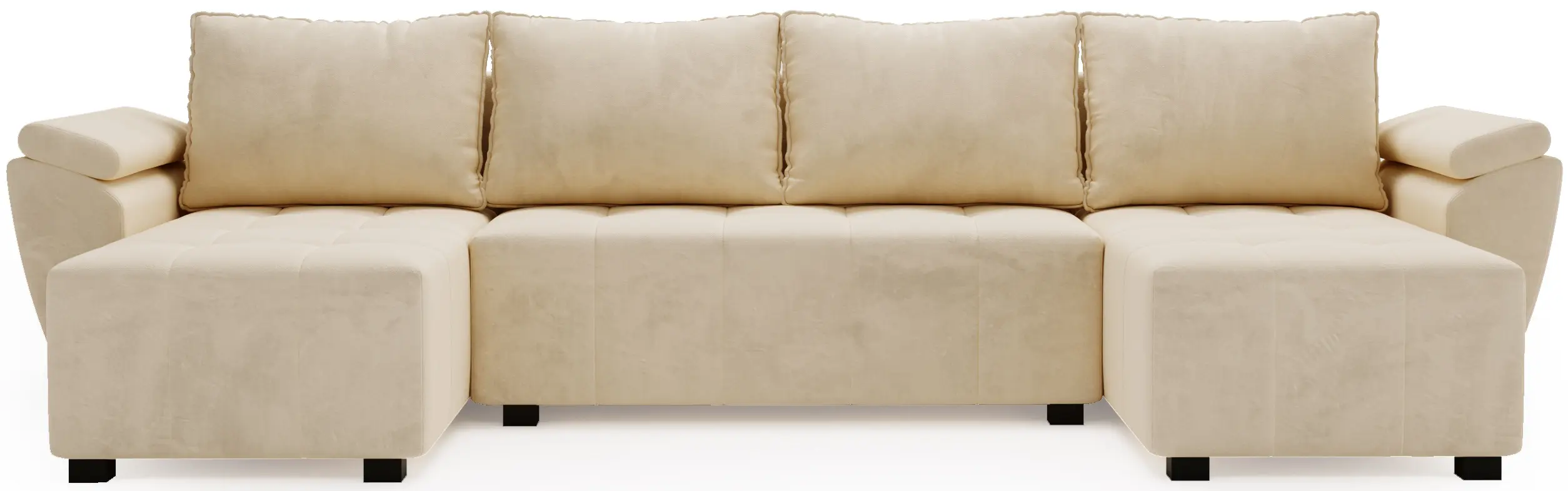 Canapea in forma de U Space Meble Zeus U Bis Monolith 02 (Light Beige)