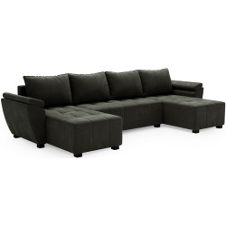 Canapea in forma de U Space Meble Zeus U Bis Monolith 92 (Gray Dark) Thumb