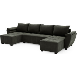 Canapea in forma de U Space Meble Zeus U Bis Monolith 92 (Gray Dark) Thumb