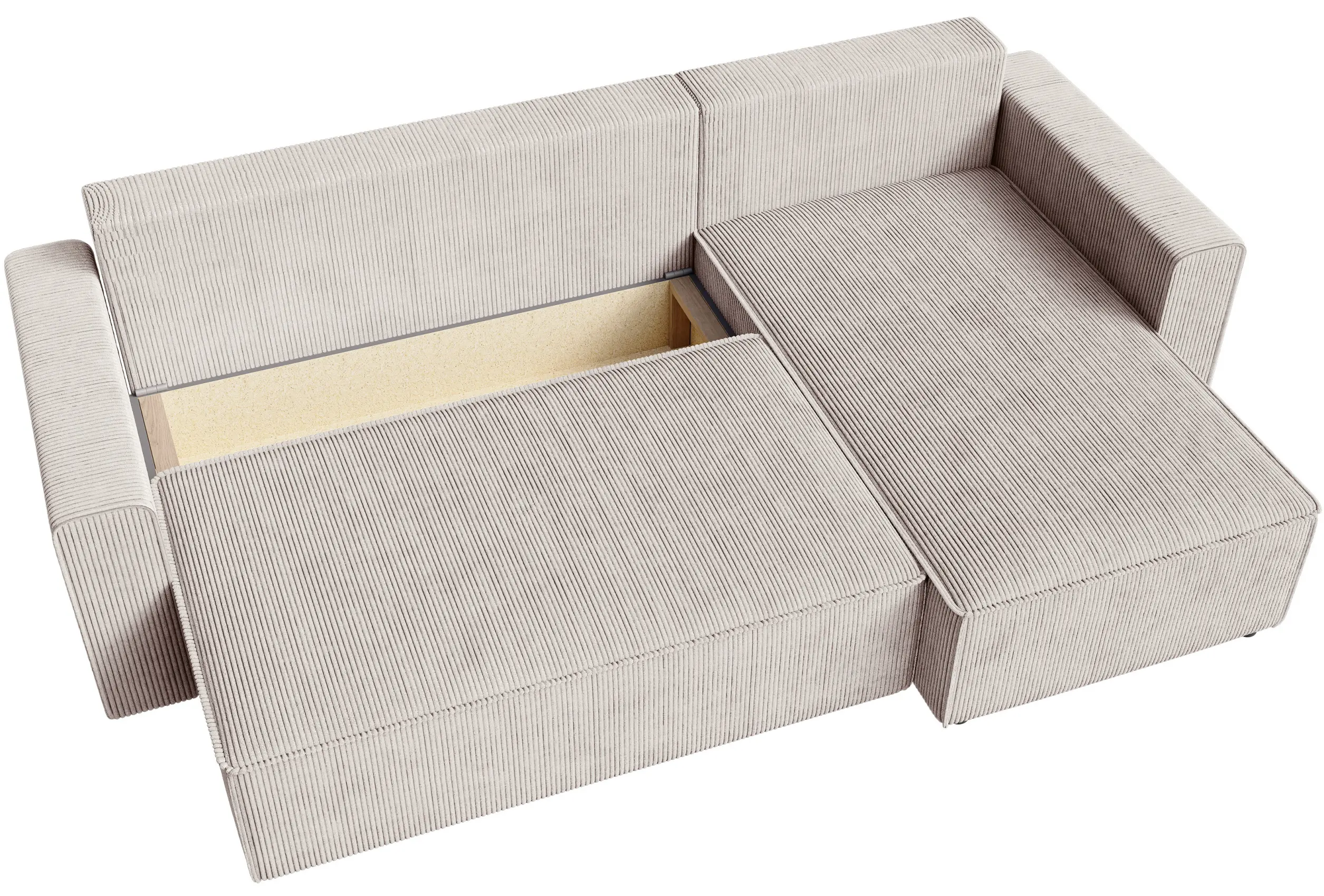 Canapea de colt Space Meble Amber L Poso 100 (Beige) - 4
