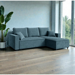 Canapea de colt Space Meble Amber L Poso 26 (Blue)