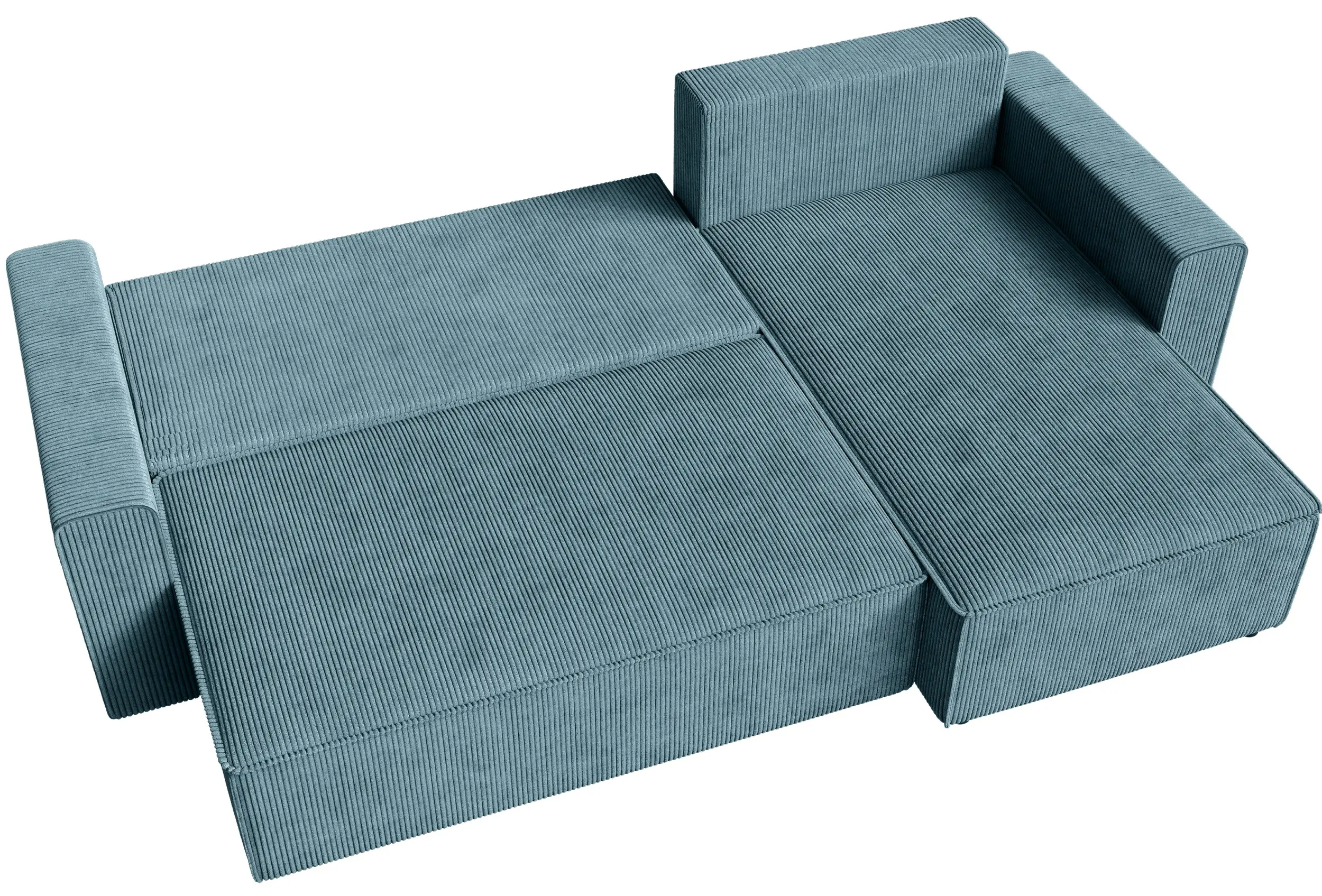 Canapea de colt Space Meble Amber L Poso 26 (Blue) - 5