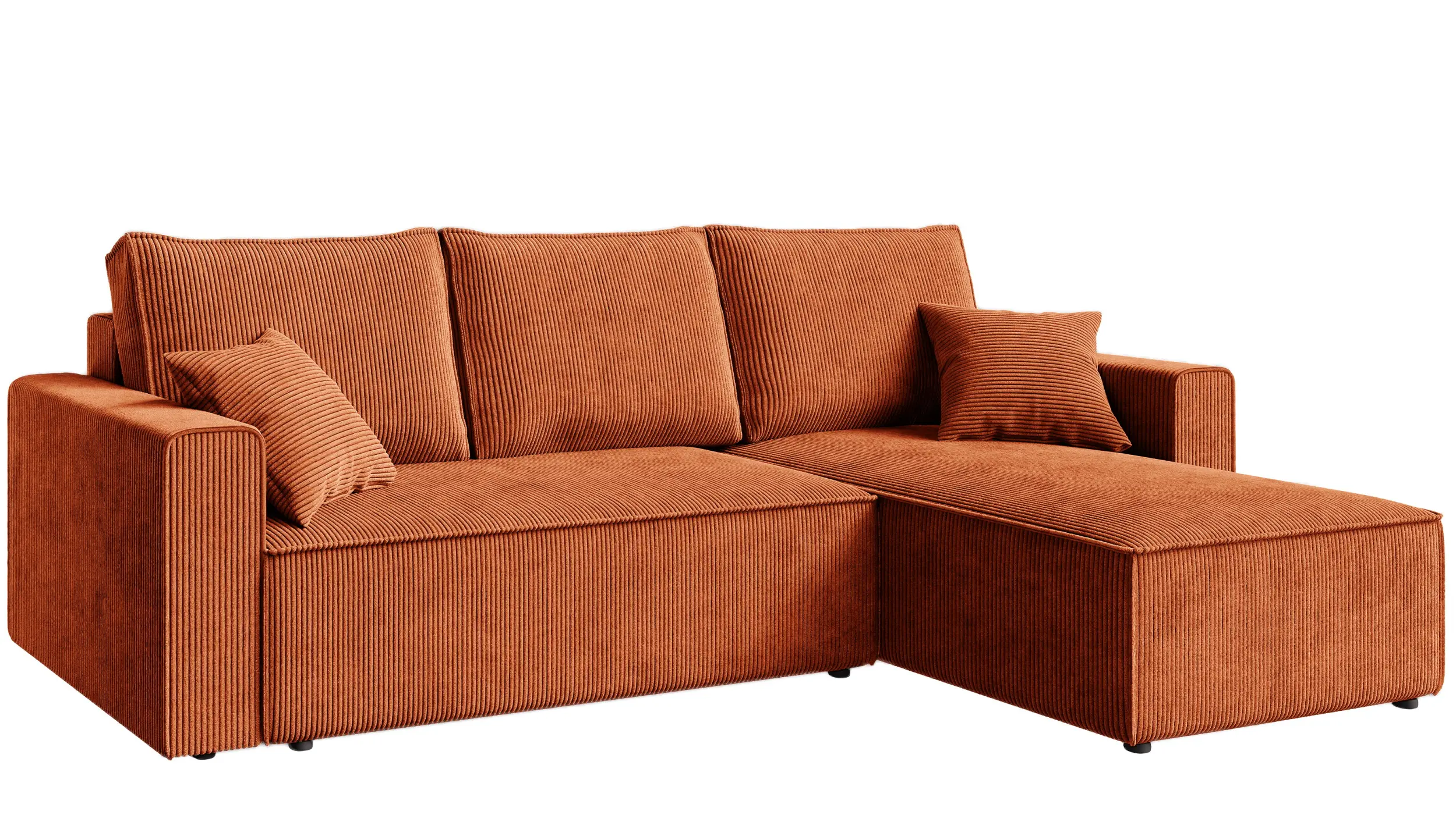 Диван угловой Space Meble Amber L Poso 40 (Orange) - 2