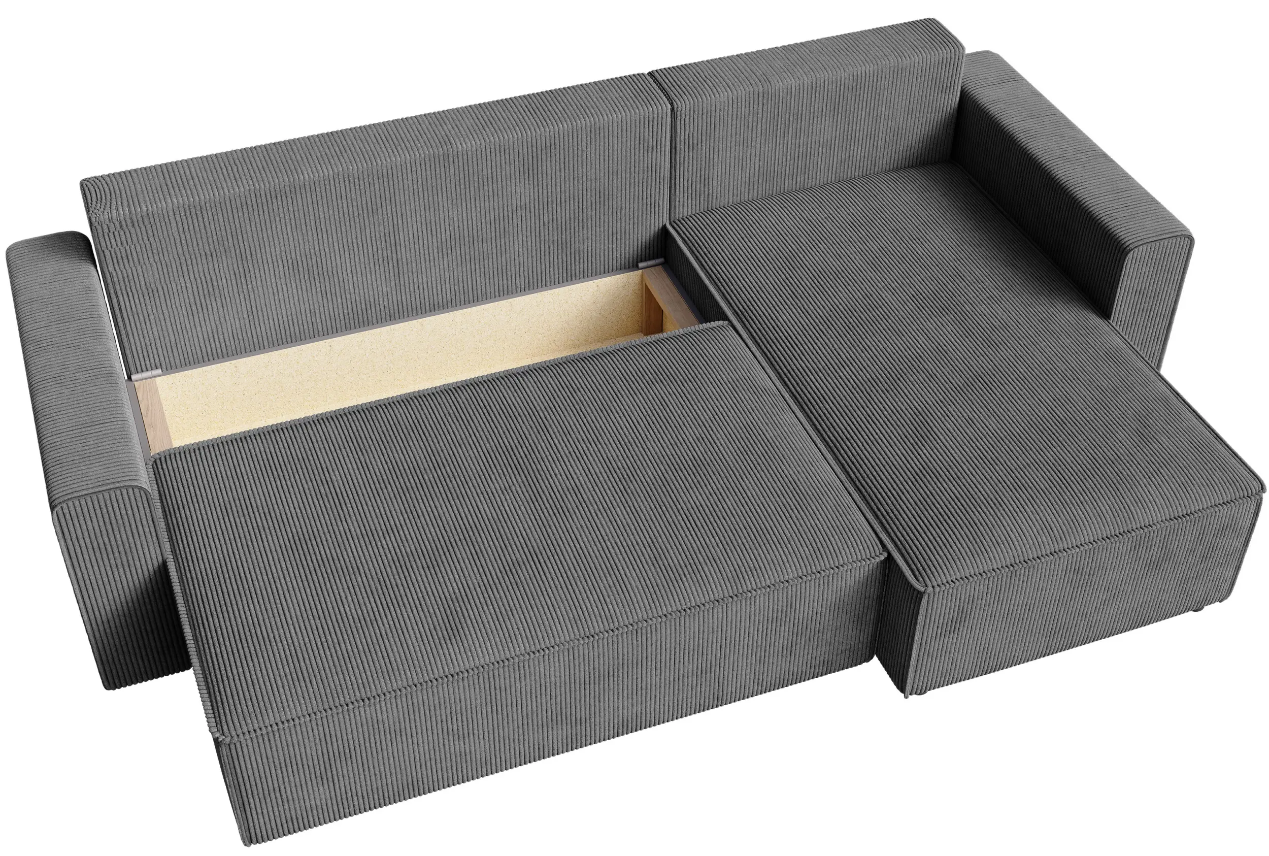 Диван угловой Space Meble Amber L Poso 60 (Dark Grey) - 4