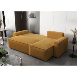 Диван угловой Space Meble Ambro L Poso 01 (Yellow Honey) Thumb