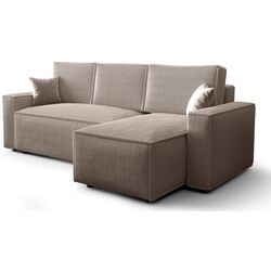 Canapea de colt Space Meble Ambro L Poso 02 (Dark Beige) Thumb