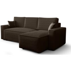 Canapea de colt Space Meble Ambro L Poso 06 (Dark Brown) Thumb