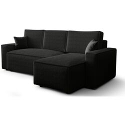 Canapea de colt Space Meble Ambro L Poso 135 (Black) Thumb