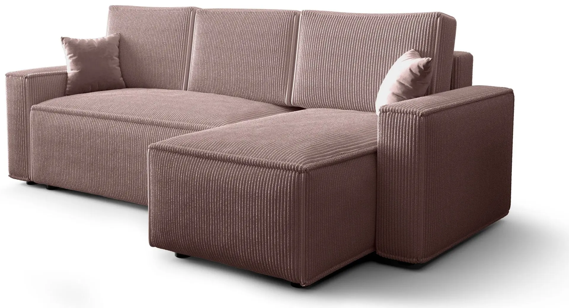 Диван угловой Space Meble Ambro L Poso 27 (Pink)