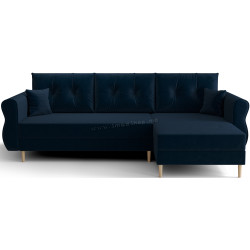 Canapea de colt Space Meble Apollo L Itaka 11 (Blue)