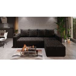 Canapea de colt Space Meble Astana L Kornet 10/D8 (Black) Thumb