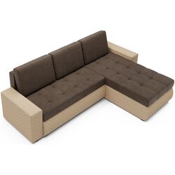 Canapea de colt Space Meble Bolt BIS (Brown/Beige) Thumb