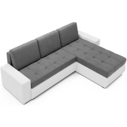 Диван угловой Space Meble Bolt BIS (Gray/White) Thumb