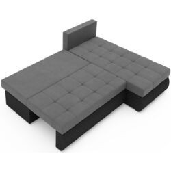 Canapea de colt Space Meble Bolt (Gray/Black) Thumb